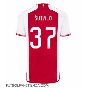 Ajax Josip Sutalo #37 Primera Equipación 2023-24 Manga Corta
